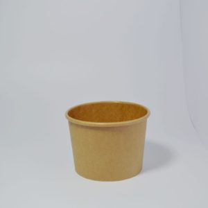 Ensaladera Bowl 350 ml papel Kraft